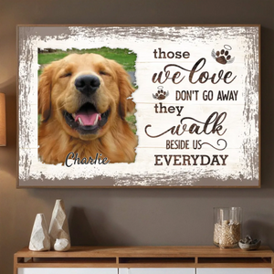 89Prints-Forever by My Side – A Personalized Pet Memorial Poster to Hold Them Close, Alway