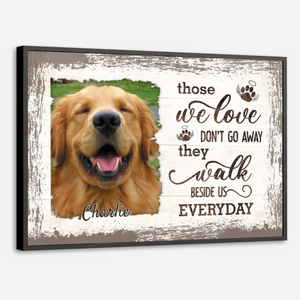 89Prints-Forever by My Side – A Personalized Pet Memorial Poster to Hold Them Close, Alway