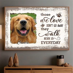 89Prints-Forever by My Side – A Personalized Pet Memorial Poster to Hold Them Close, Alway