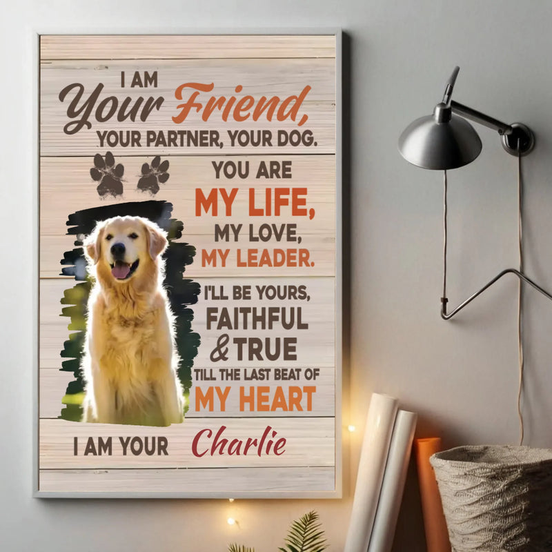 Personalized Dog Poster A Tribute to the Unbreakable Bond with Your Lifelong Best Friend - 89Prints