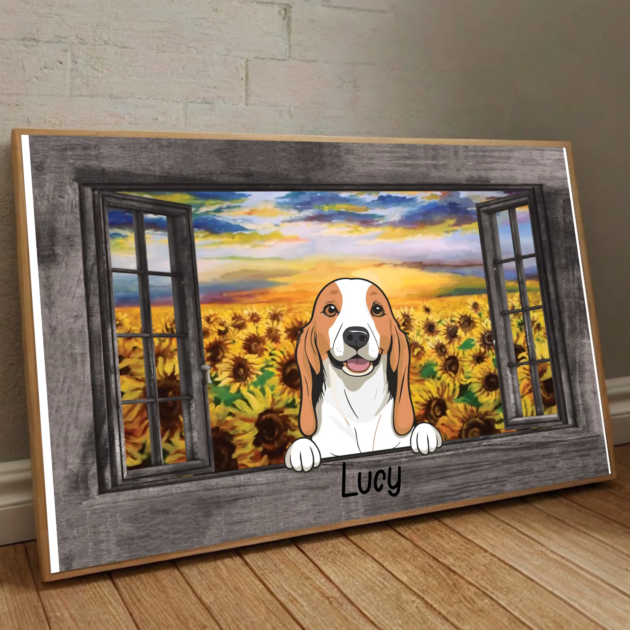 Personalized Dog Poster – Unique Pet Name Print for Dog Lovers - 89Prints