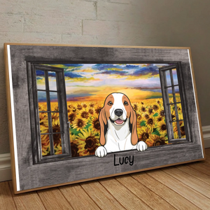 Personalized Dog Poster – Unique Pet Name Print for Dog Lovers - 89Prints