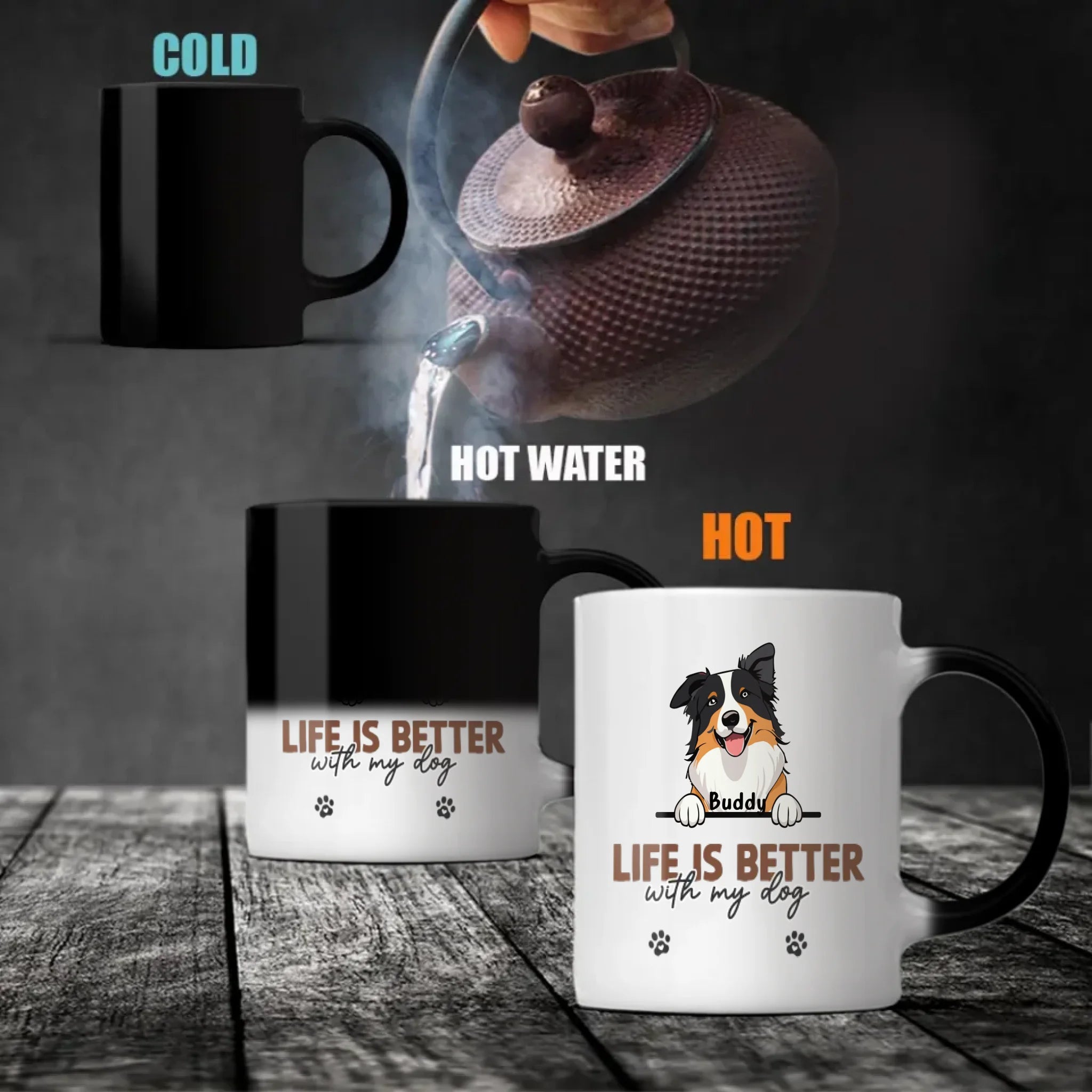 Dog My Best Friend Mug – Personalized Dog Lover Gift – 89Prints