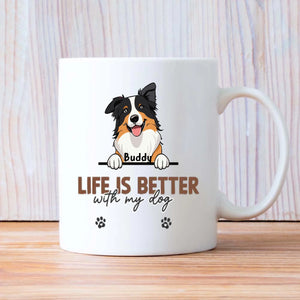 Dog My Best Friend Mug – Personalized Dog Lover Gift – 89Prints