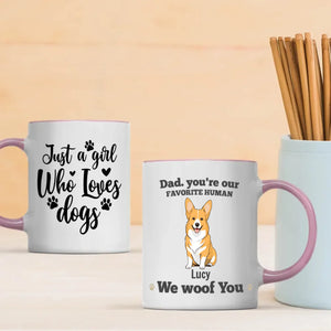 We Woof You Custom Mug – Brighten Your Day with Paw Love – 89Prints