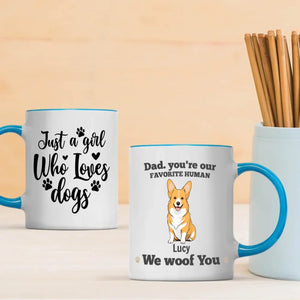 We Woof You Custom Mug – Brighten Your Day with Paw Love – 89Prints