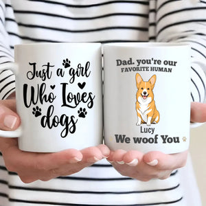 We Woof You Custom Mug – Brighten Your Day with Paw Love – 89Prints