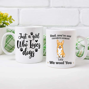 We Woof You Custom Mug – Brighten Your Day with Paw Love – 89Prints