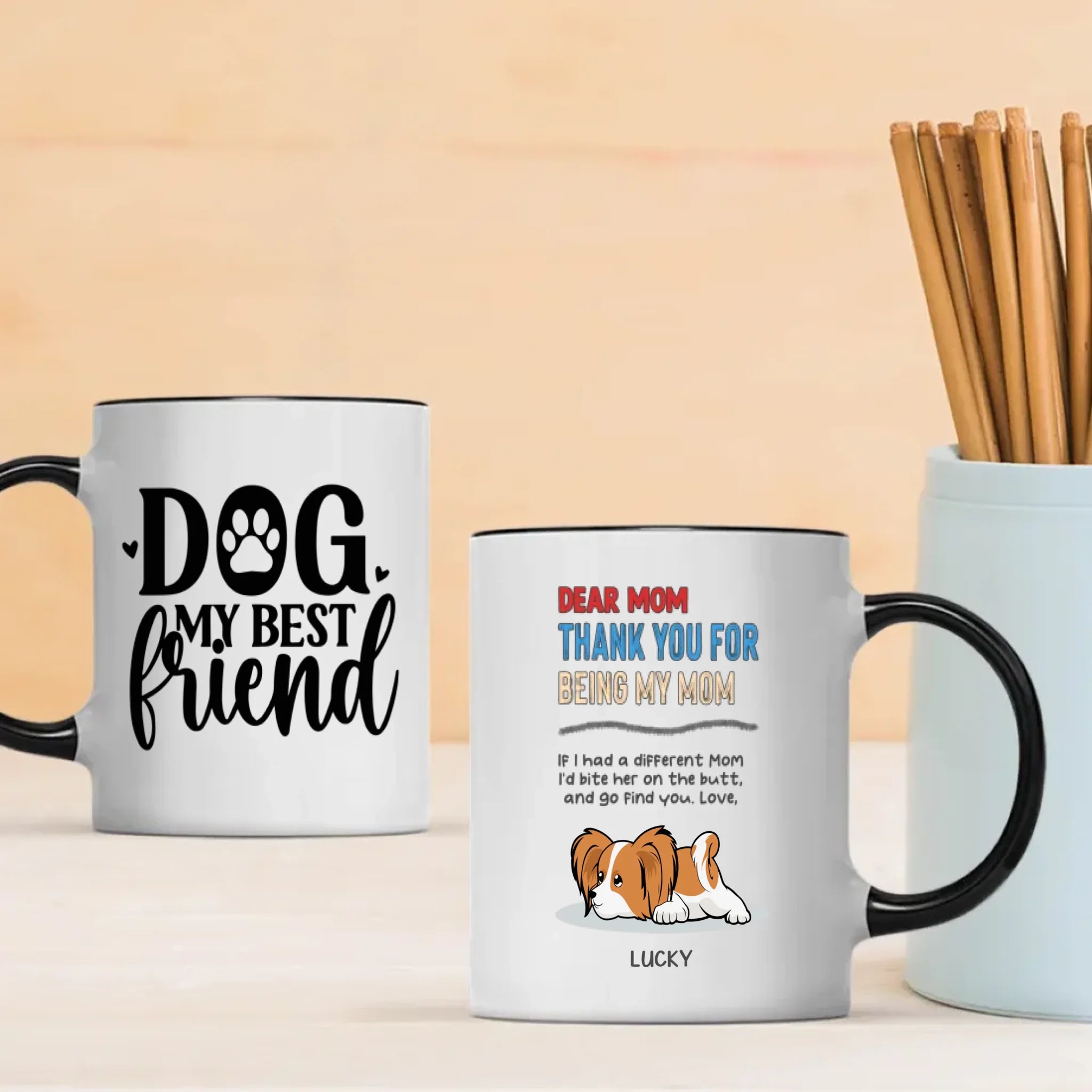 Thank You For Being My Mom – A Personalized Gift Filled With Love – 89Prints