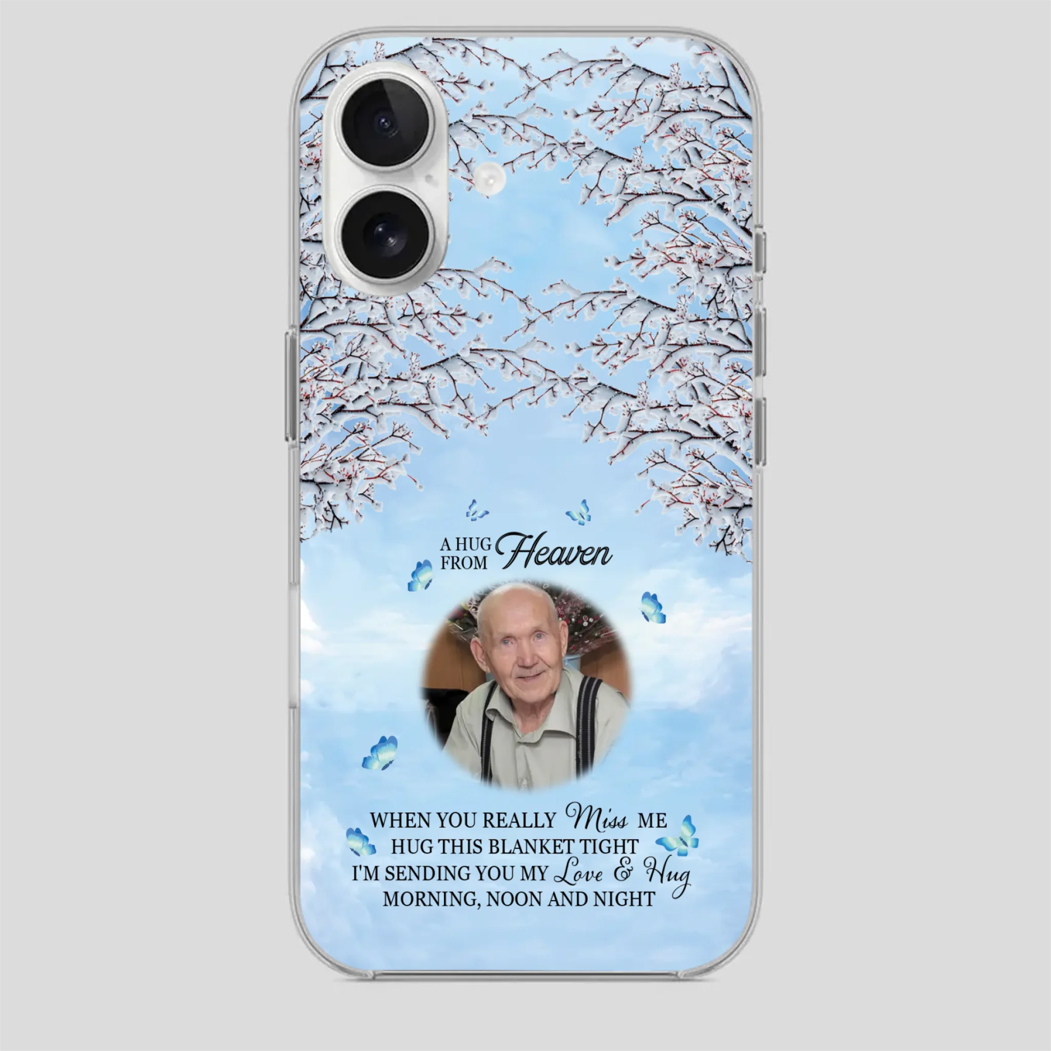 We Miss You Grandpa – Personalized Memorial Phone Case - 89Prints