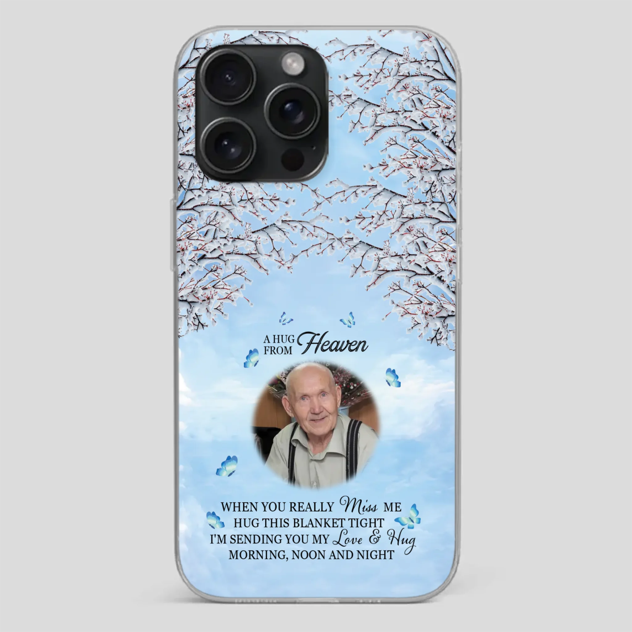 We Miss You Grandpa – Personalized Memorial Phone Case - 89Prints