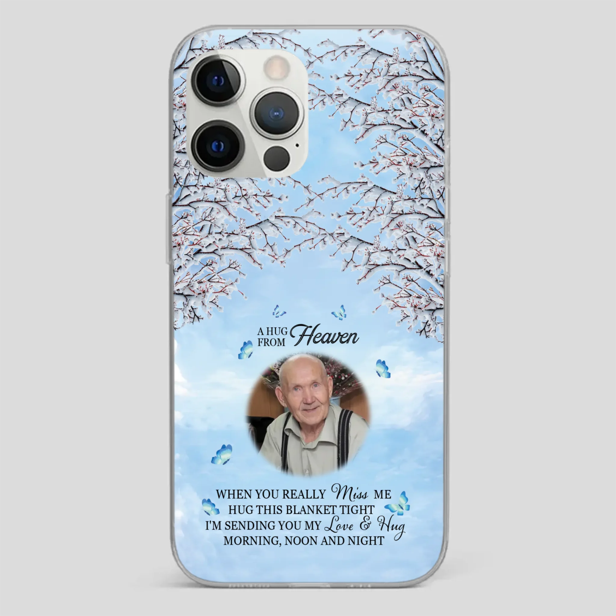 We Miss You Grandpa – Personalized Memorial Phone Case - 89Prints