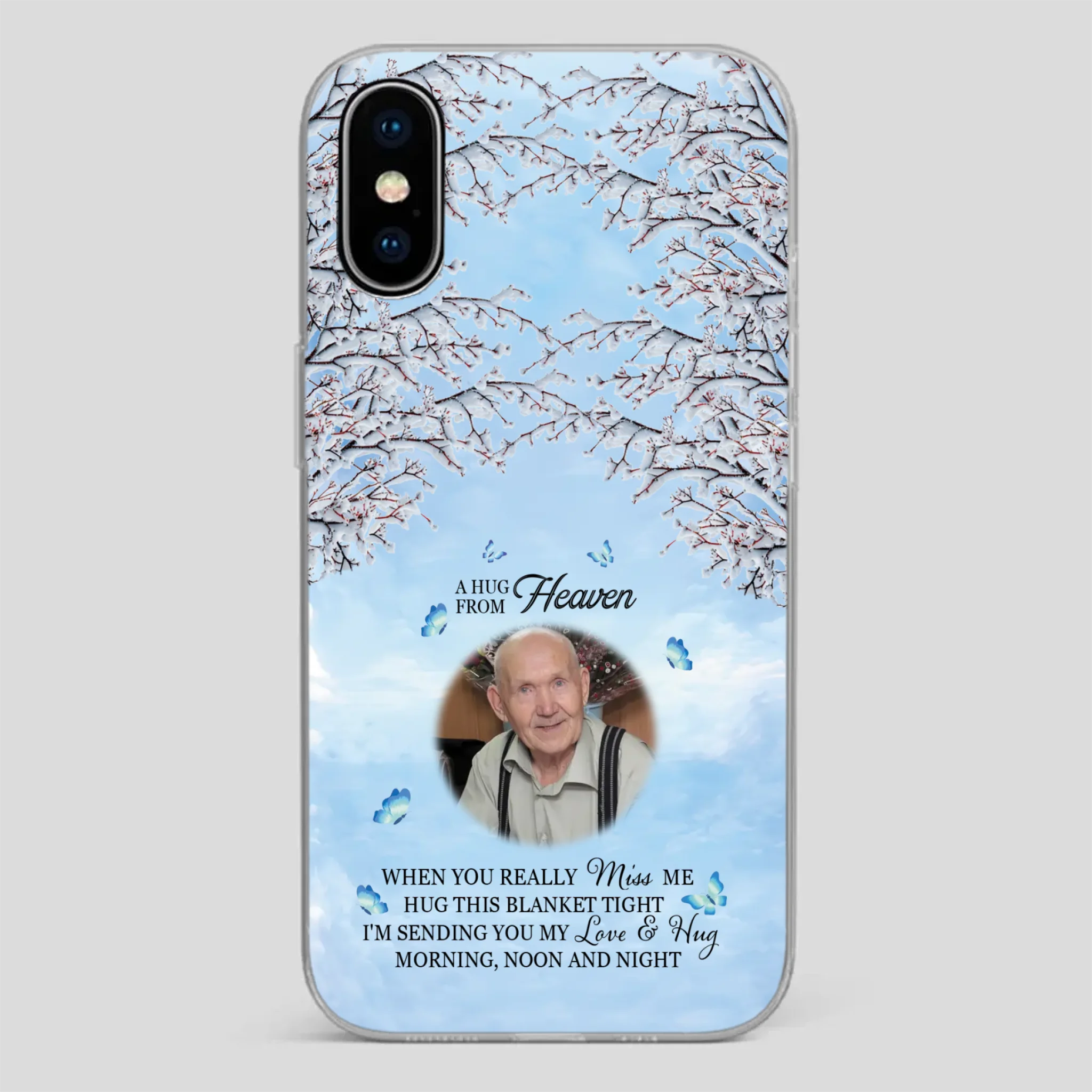 We Miss You Grandpa – Personalized Memorial Phone Case - 89Prints