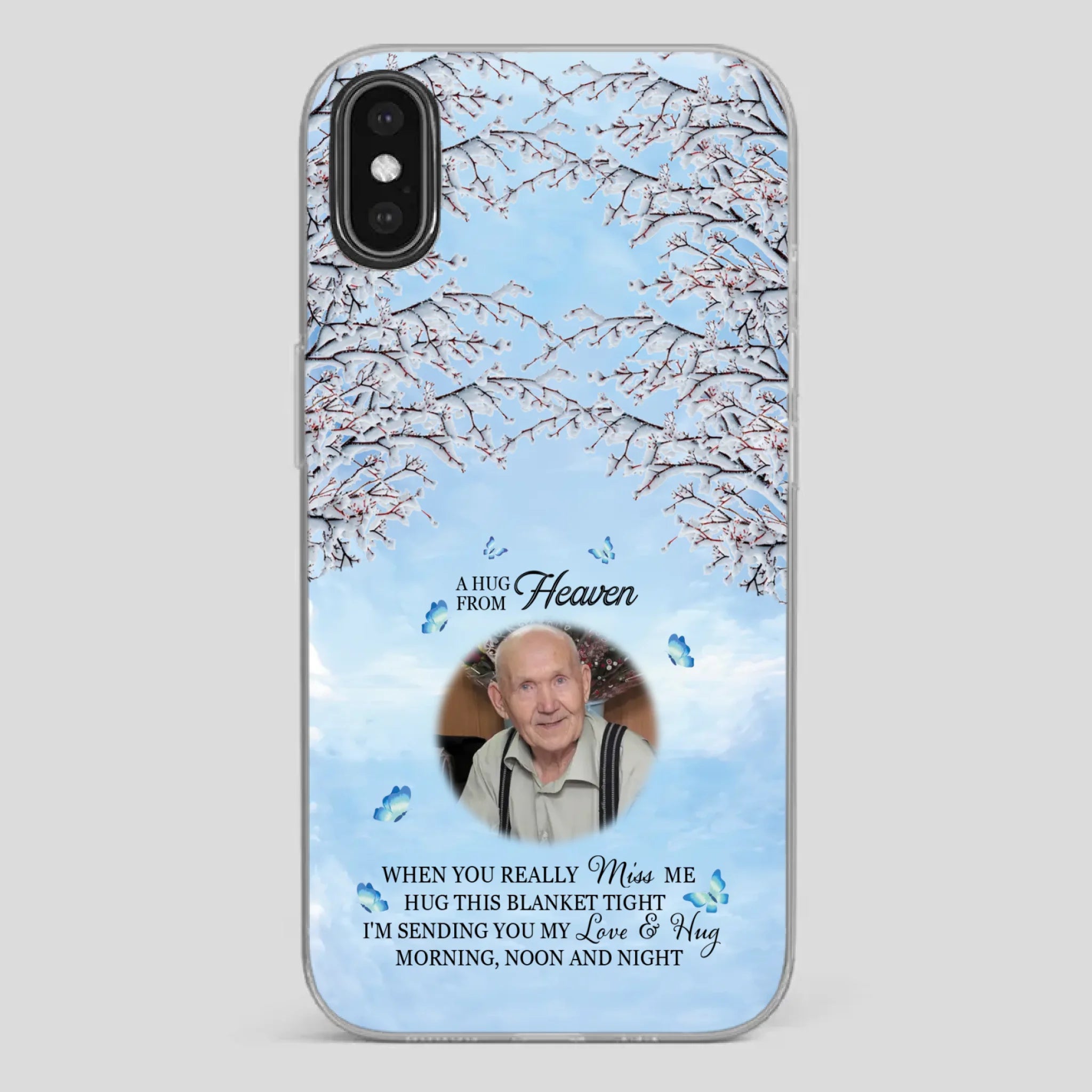 We Miss You Grandpa – Personalized Memorial Phone Case - 89Prints
