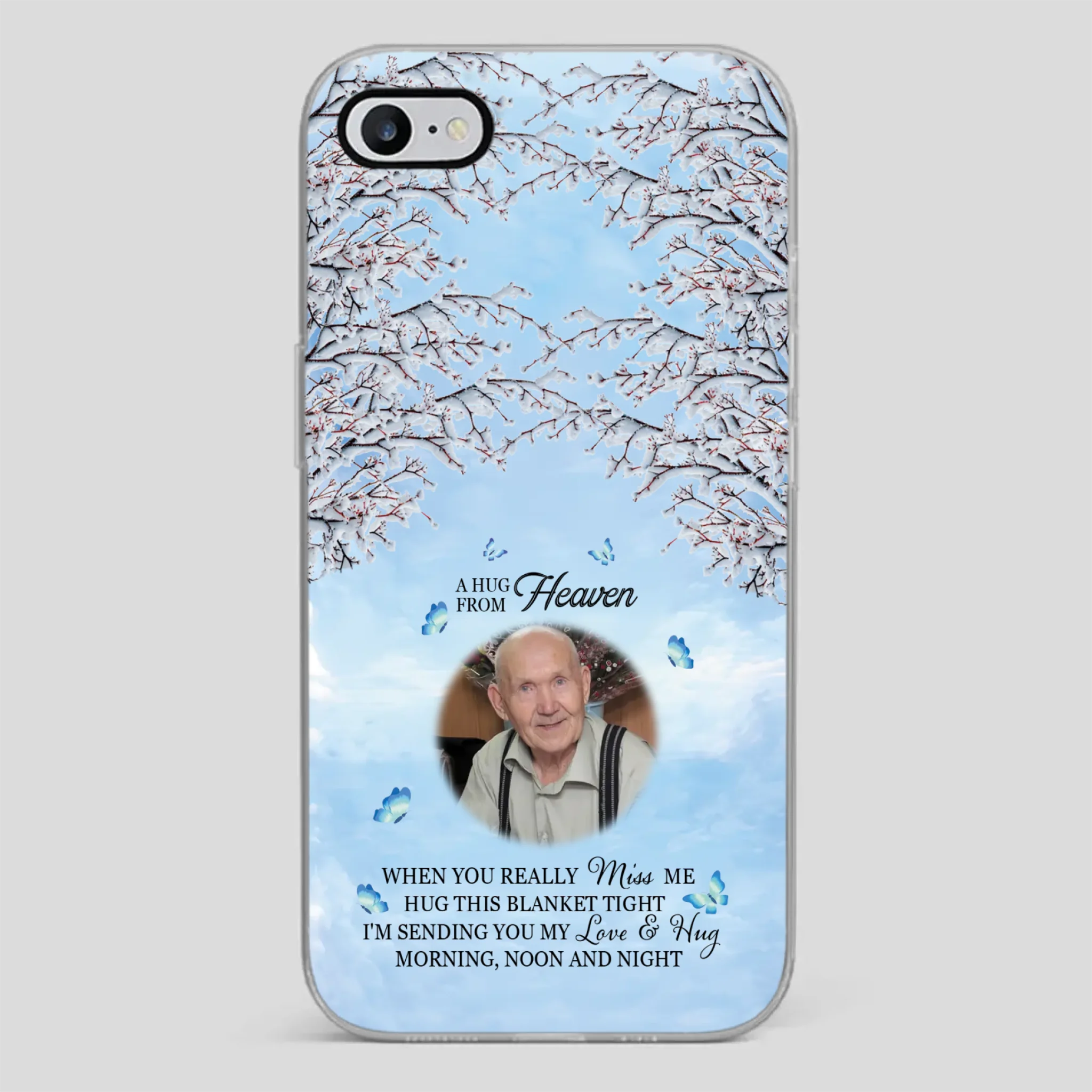 We Miss You Grandpa – Personalized Memorial Phone Case - 89Prints