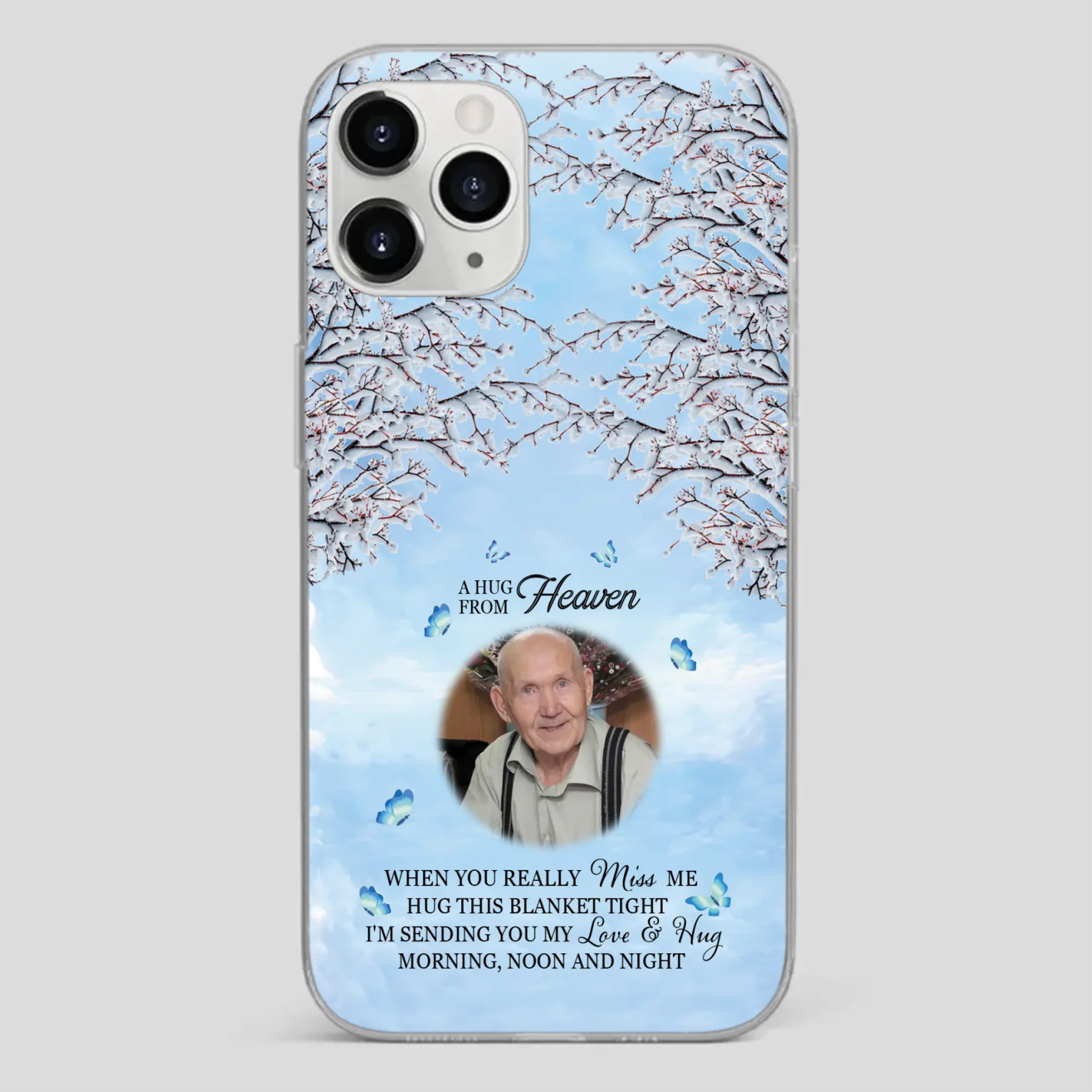 We Miss You Grandpa – Personalized Memorial Phone Case - 89Prints