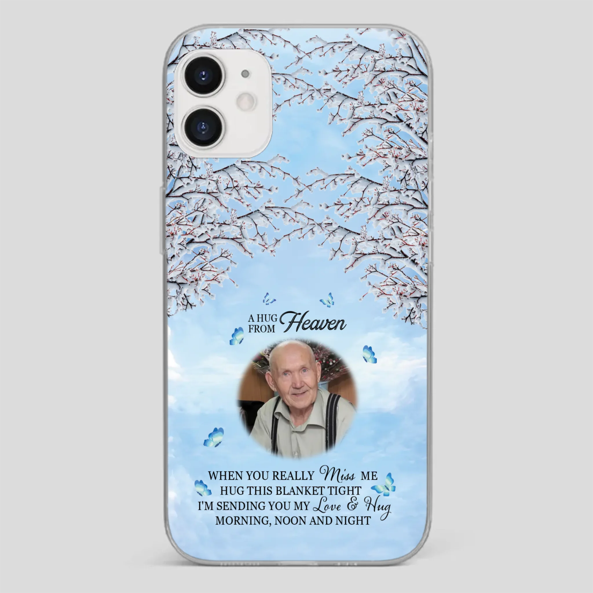 We Miss You Grandpa – Personalized Memorial Phone Case - 89Prints