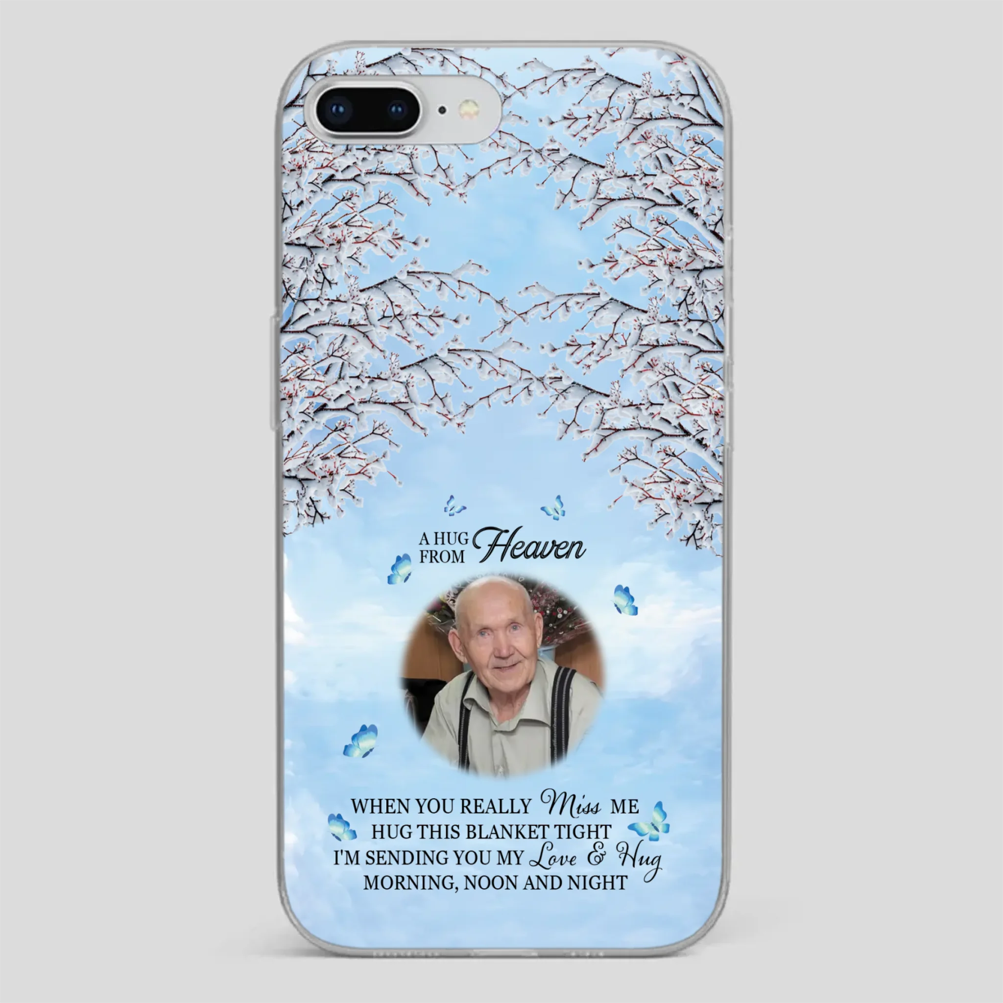 We Miss You Grandpa – Personalized Memorial Phone Case - 89Prints