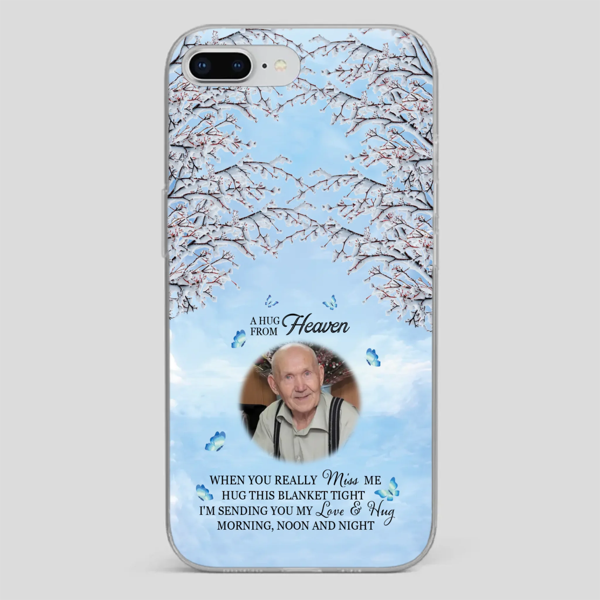 We Miss You Grandpa – Personalized Memorial Phone Case - 89Prints
