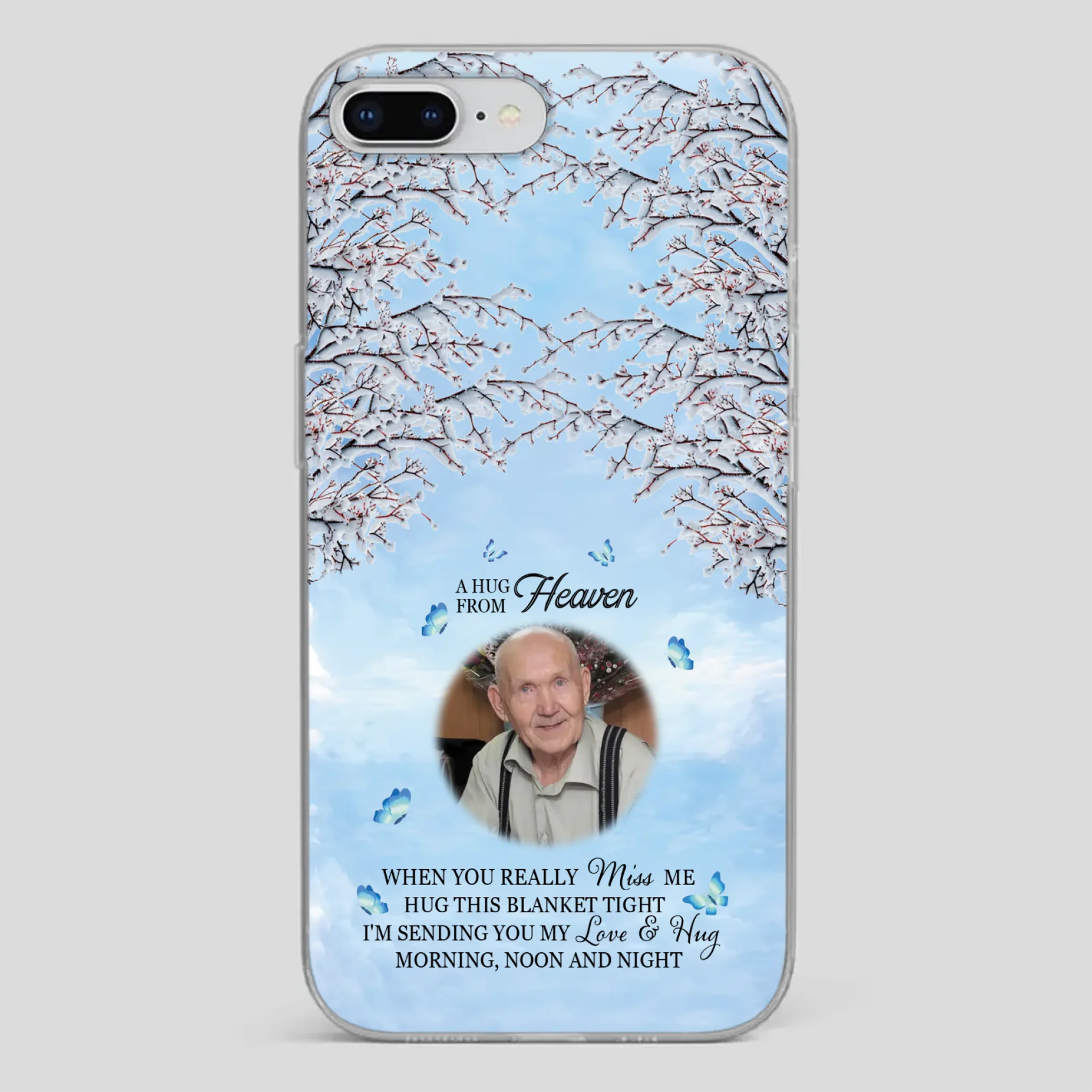We Miss You Grandpa – Personalized Memorial Phone Case - 89Prints
