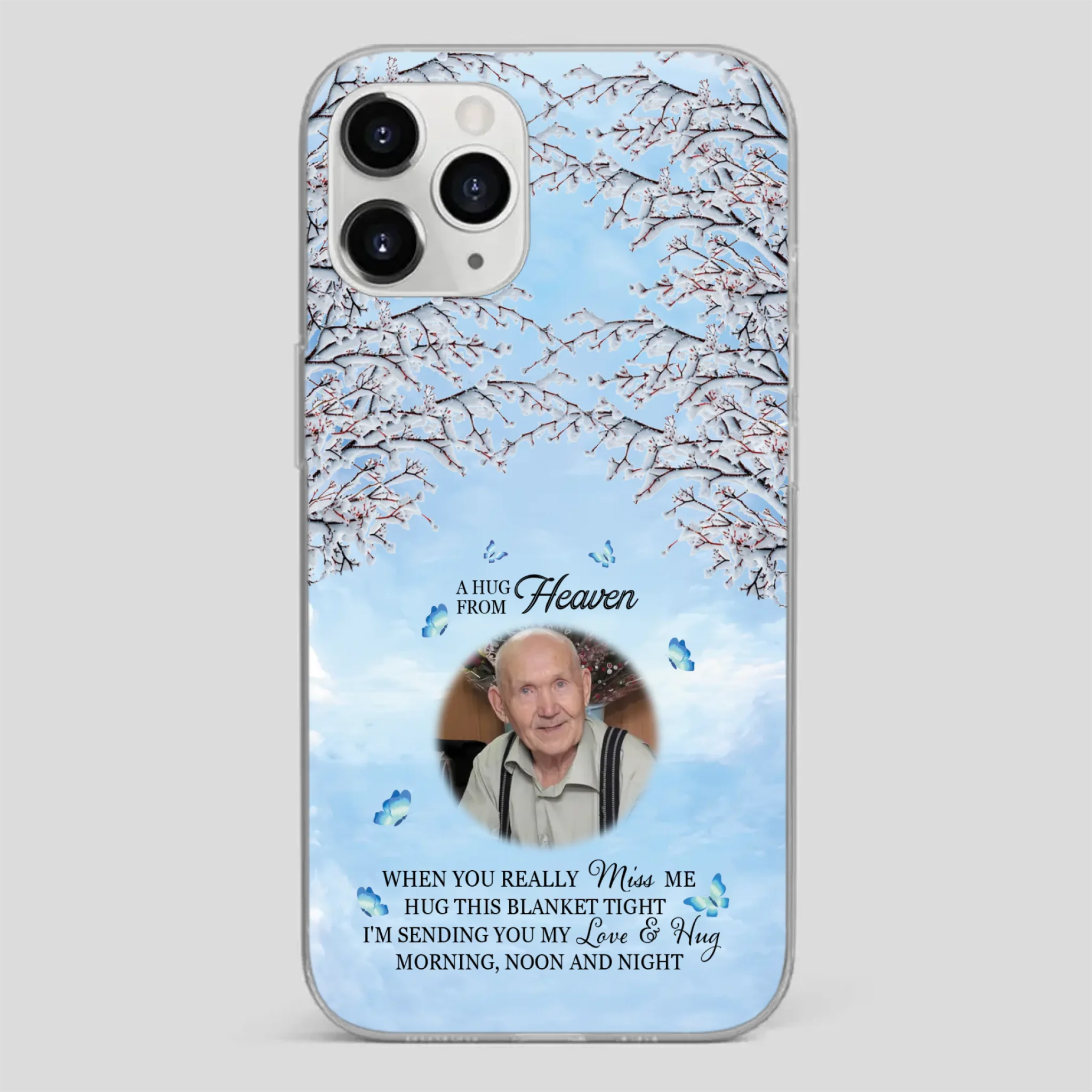 We Miss You Grandpa – Personalized Memorial Phone Case - 89Prints
