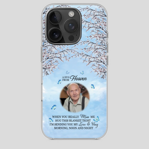 We Miss You Grandpa – Personalized Memorial Phone Case - 89Prints
