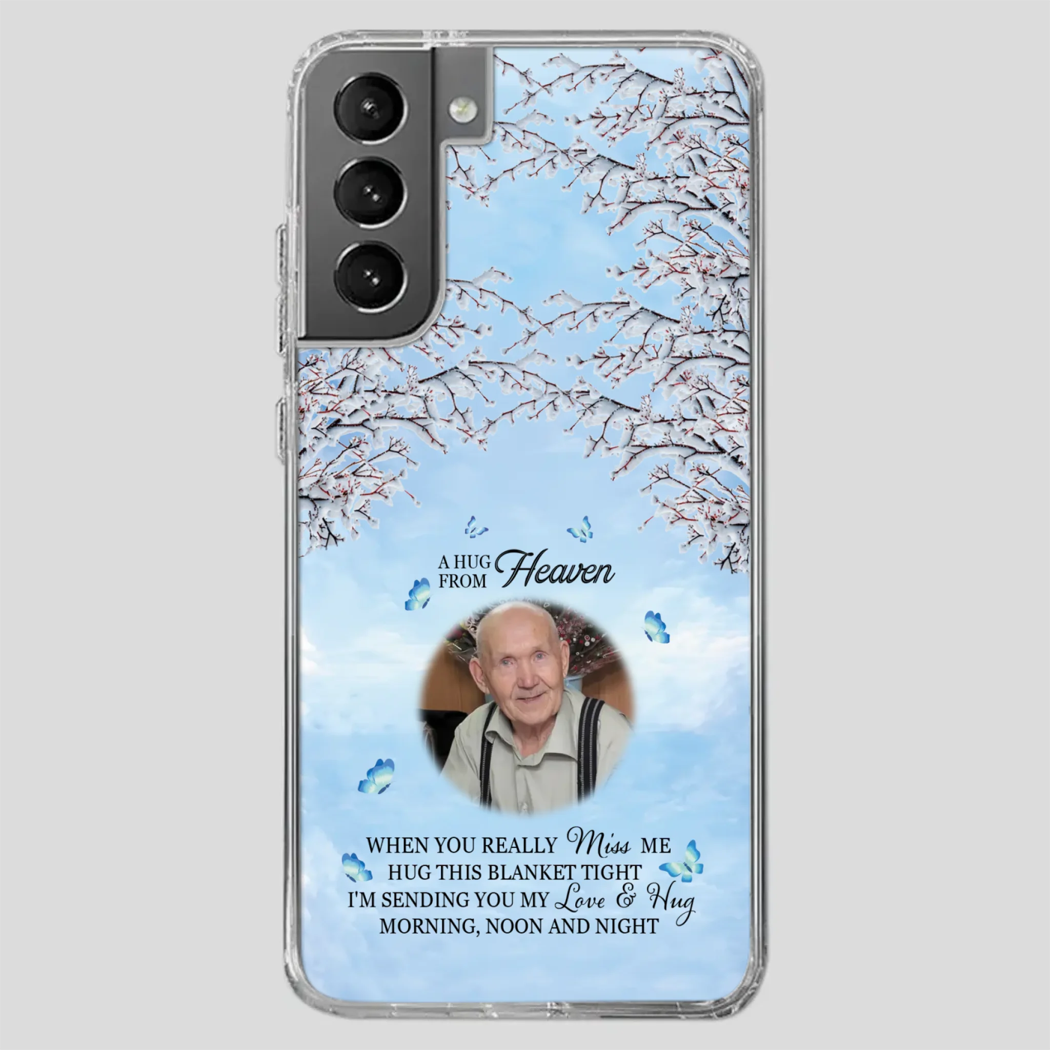 We Miss You Grandpa – Personalized Memorial Phone Case - 89Prints