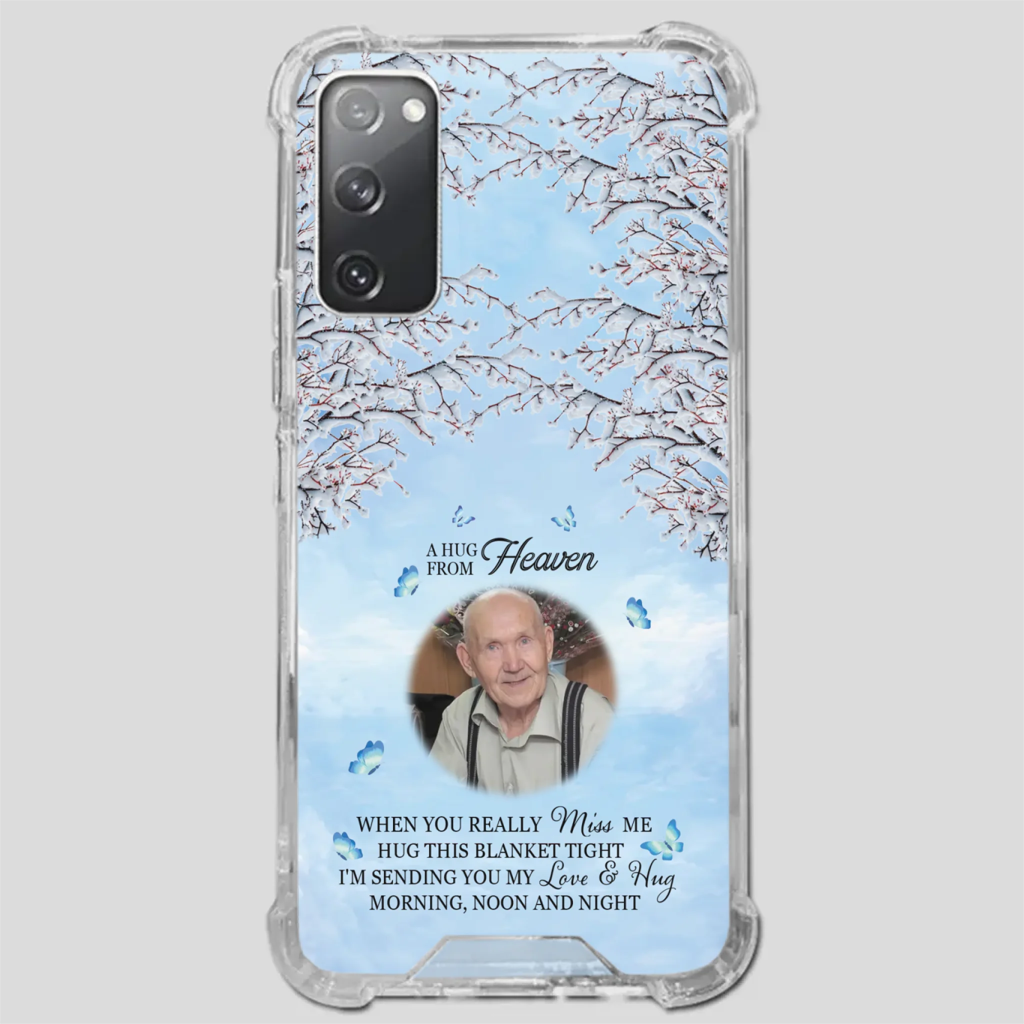 We Miss You Grandpa – Personalized Memorial Phone Case - 89Prints
