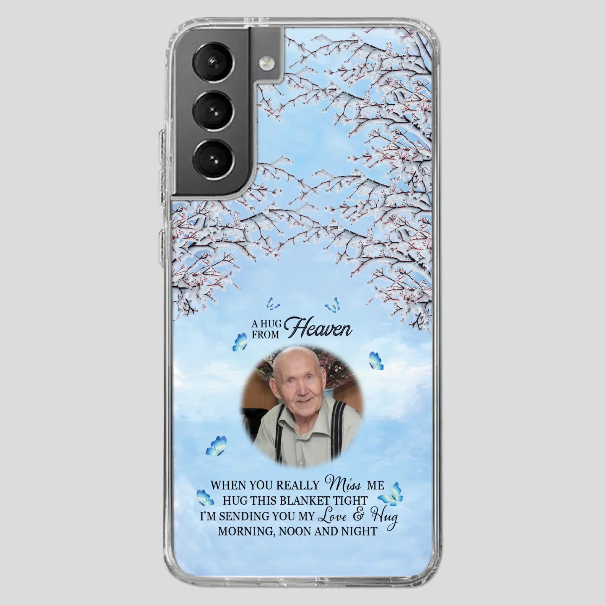 We Miss You Grandpa – Personalized Memorial Phone Case - 89Prints