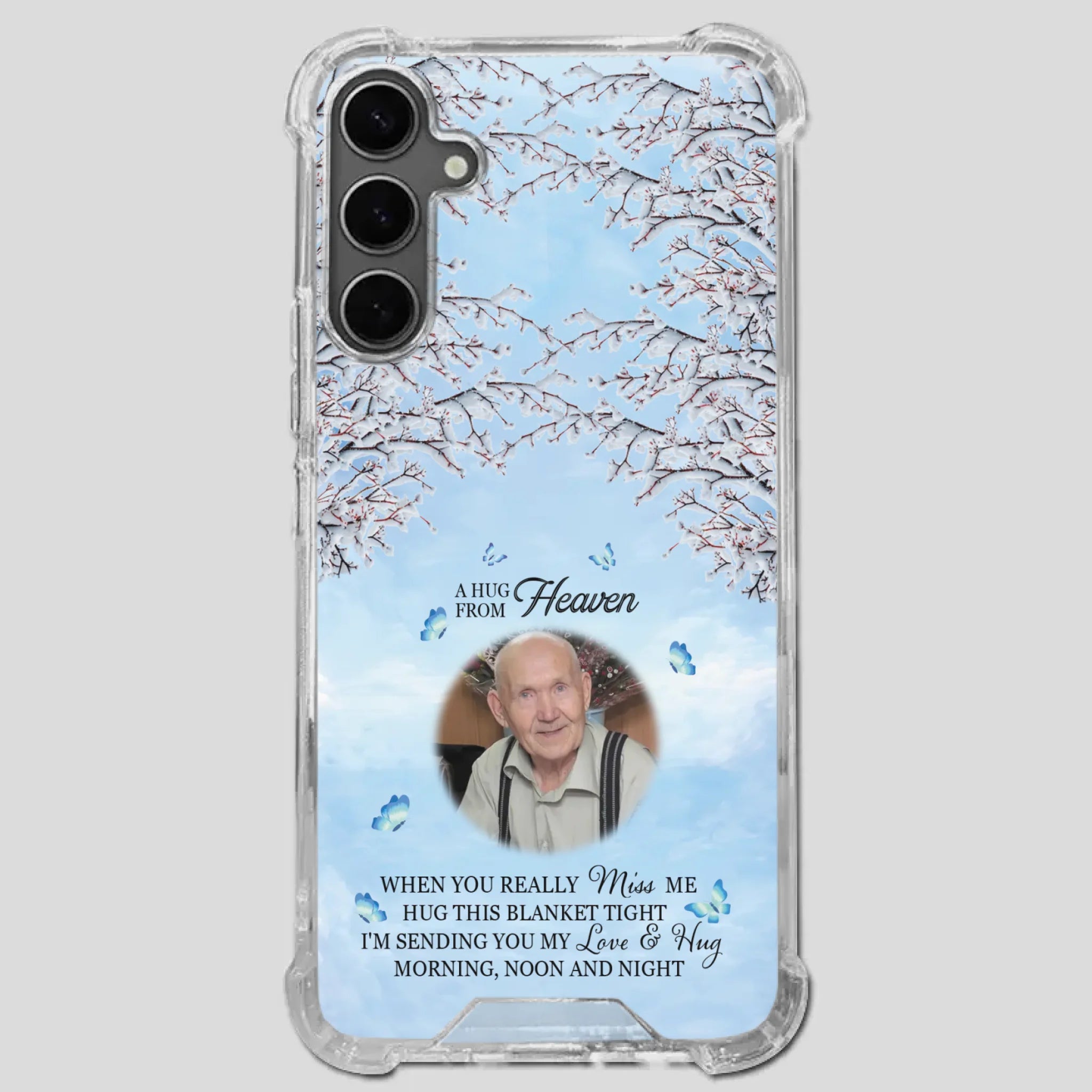 We Miss You Grandpa – Personalized Memorial Phone Case - 89Prints