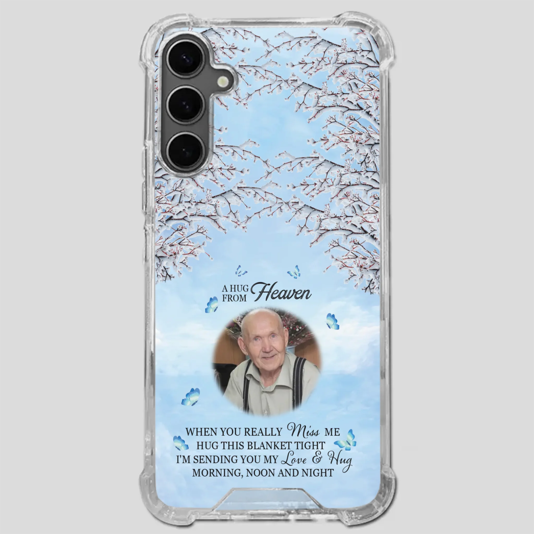 We Miss You Grandpa – Personalized Memorial Phone Case - 89Prints