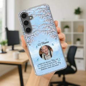 We Miss You Grandpa – Personalized Memorial Phone Case - 89Prints