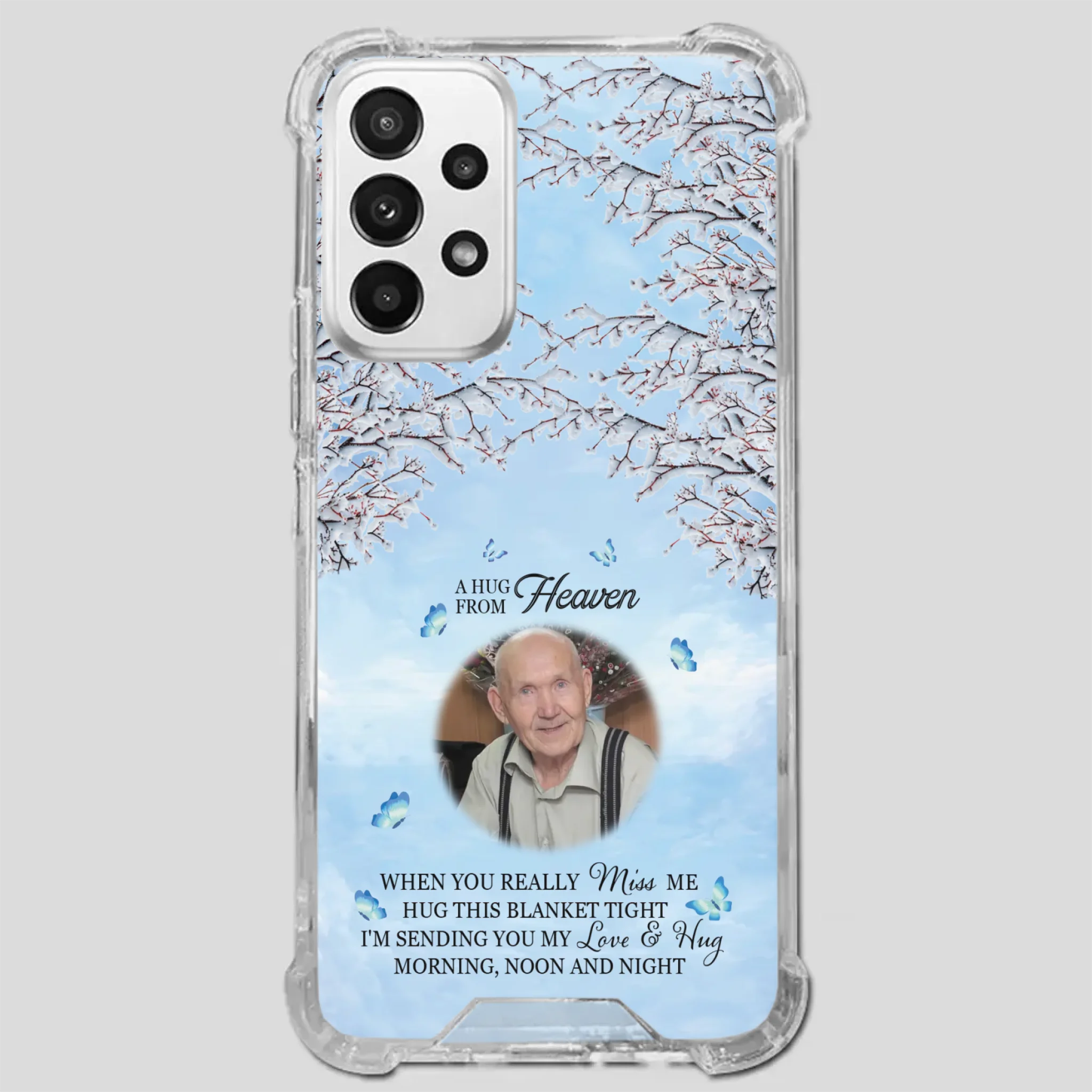 We Miss You Grandpa – Personalized Memorial Phone Case - 89Prints
