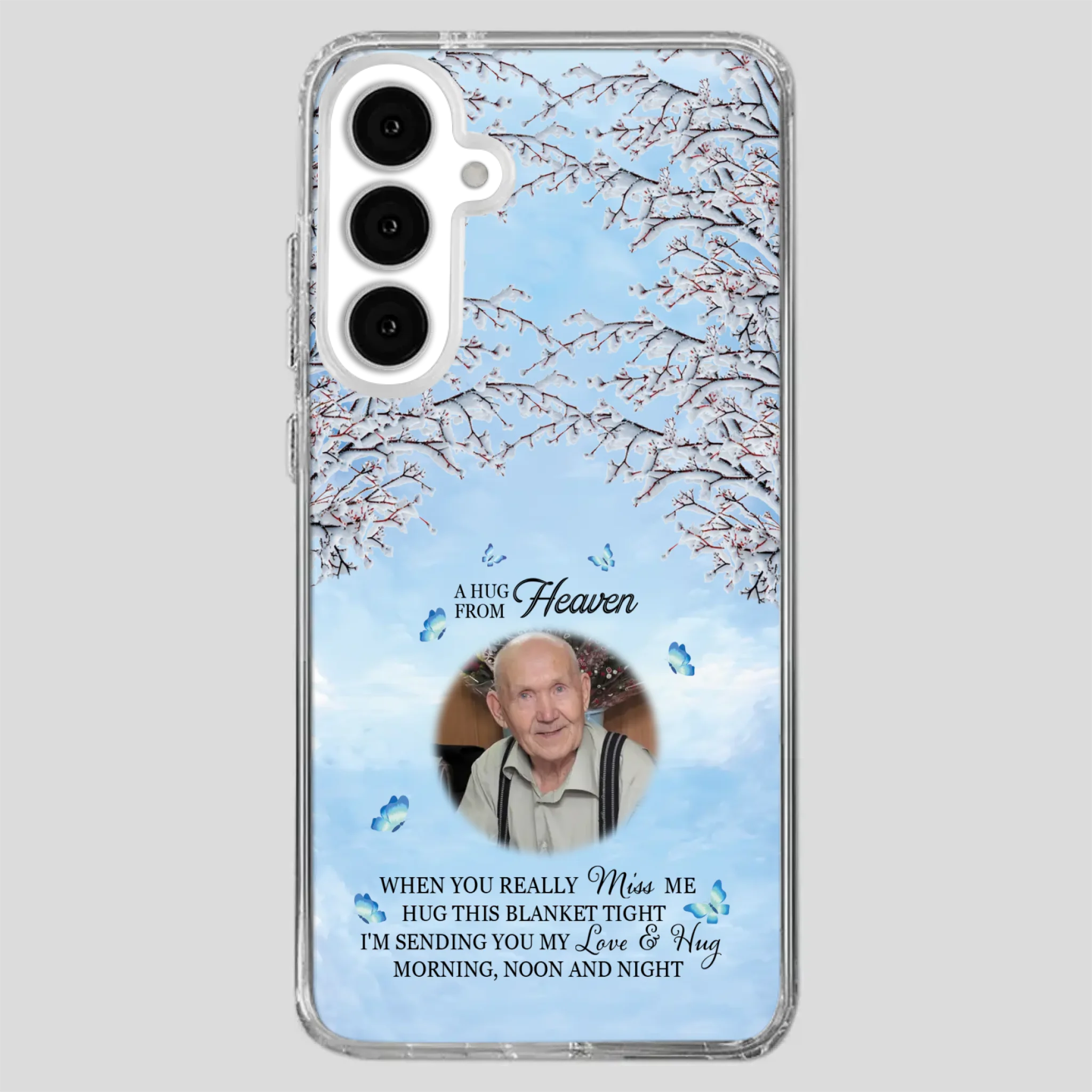 We Miss You Grandpa – Personalized Memorial Phone Case - 89Prints