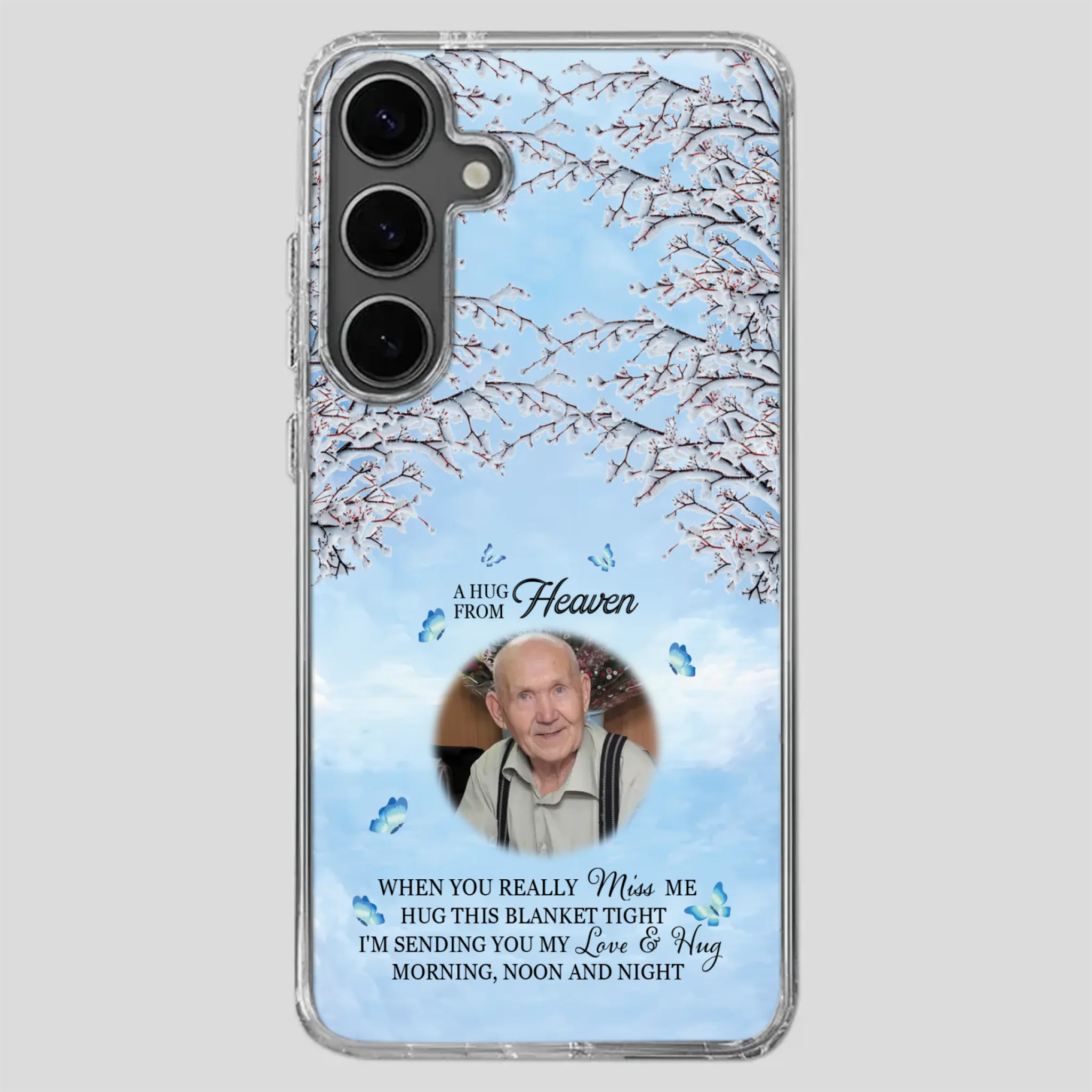 We Miss You Grandpa – Personalized Memorial Phone Case - 89Prints