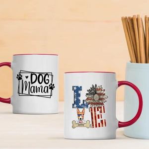 Dog Mama – Patriotic American Flag Gift for Proud Pet Moms – 89Prints