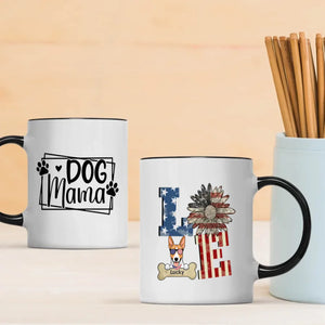 Dog Mama – Patriotic American Flag Gift for Proud Pet Moms – 89Prints