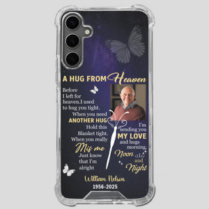 Heavenly Hug Grandpa Case – Personalized Memorial Gift Under the Night Sky - 89Prints