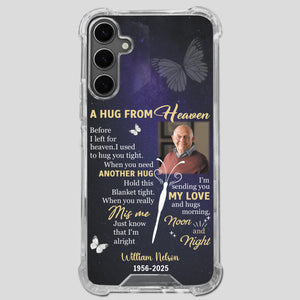 Heavenly Hug Grandpa Case – Personalized Memorial Gift Under the Night Sky - 89Prints