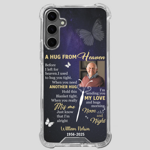 Heavenly Hug Grandpa Case – Personalized Memorial Gift Under the Night Sky - 89Prints