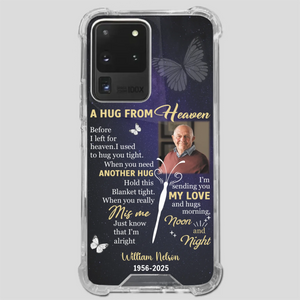 Heavenly Hug Grandpa Case – Personalized Memorial Gift Under the Night Sky - 89Prints