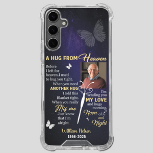 Heavenly Hug Grandpa Case – Personalized Memorial Gift Under the Night Sky - 89Prints