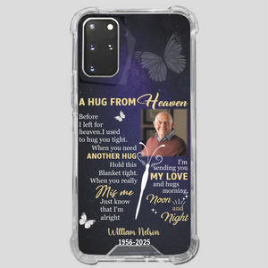 Heavenly Hug Grandpa Case – Personalized Memorial Gift Under the Night Sky - 89Prints