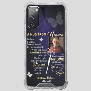 Heavenly Hug Grandpa Case – Personalized Memorial Gift Under the Night Sky - 89Prints