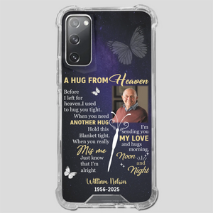 Heavenly Hug Grandpa Case – Personalized Memorial Gift Under the Night Sky - 89Prints