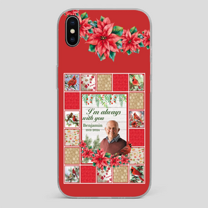 Custom Grandpa “I’m Always With You” Memorial Phone Case - 89Prints