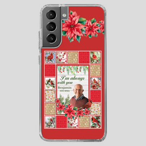 Custom Grandpa “I’m Always With You” Memorial Phone Case - 89Prints