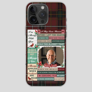 Personalized “I’m Always With You” Grandpa Phone Case – Cardinal Memorial Gift - 89Prints