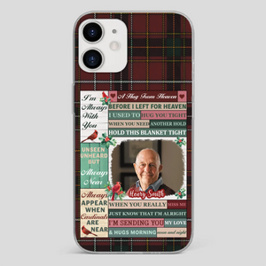 Personalized “I’m Always With You” Grandpa Phone Case – Cardinal Memorial Gift - 89Prints