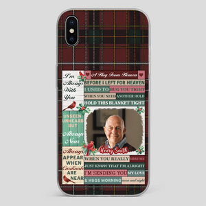 Personalized “I’m Always With You” Grandpa Phone Case – Cardinal Memorial Gift - 89Prints